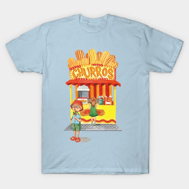 churros shop T-Shirt by Mako Design 